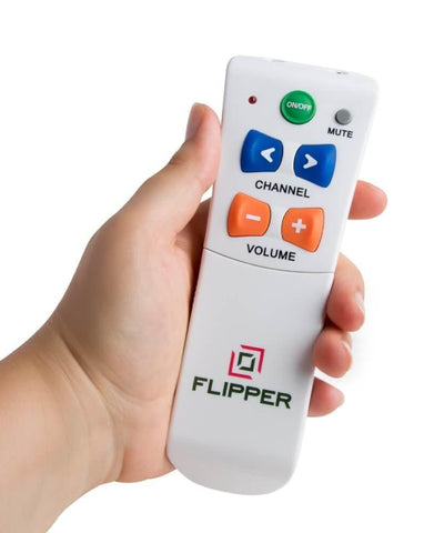 Flipper Large Button TV Remote