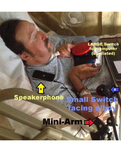 Switch-Adapted Bluetooth Speakerphone