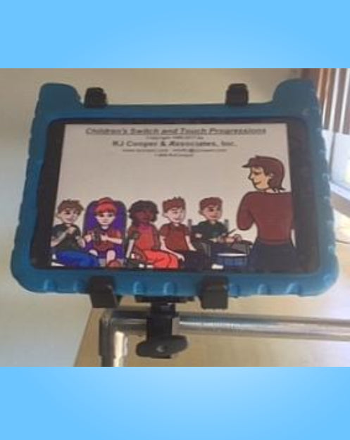 Short Arm w/Adjustable Tablet Holder