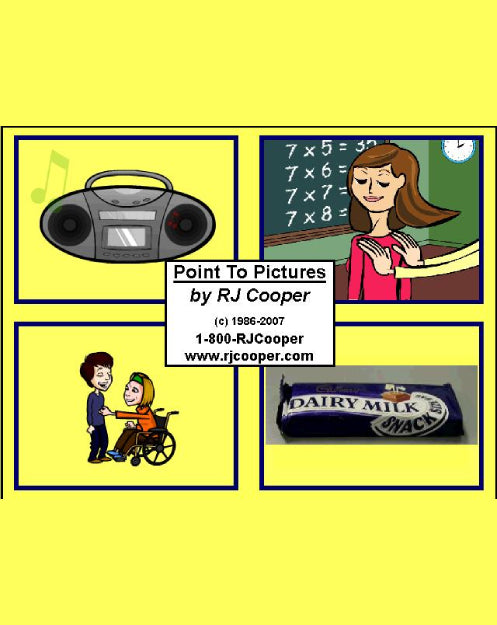 Point To Pictures Learning Program For Children