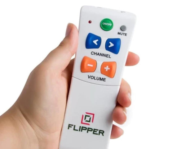 Flipper Big Button Remote in Hand