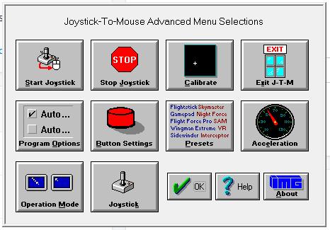 Joystick to Mouse