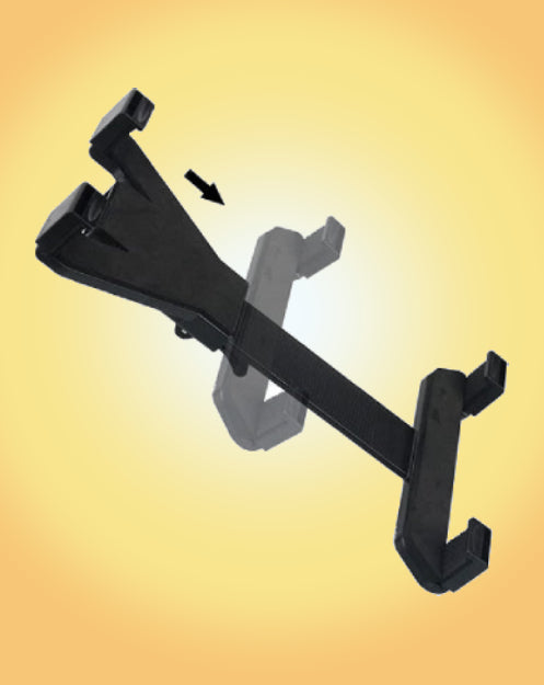 Tablet Swing-Away Floor Stand w/Adjustable Tablet Holder